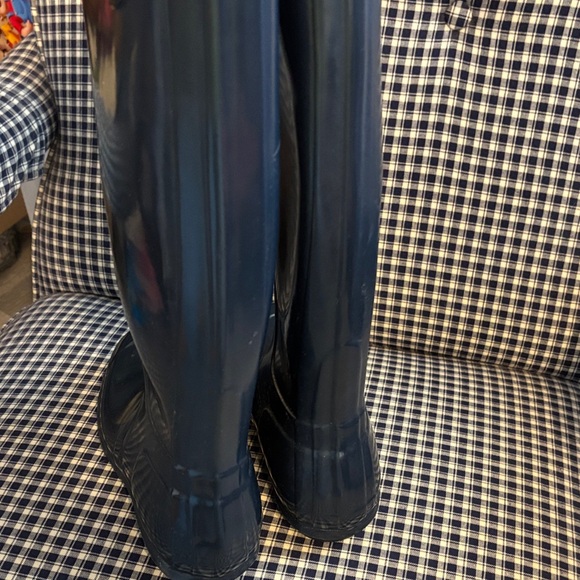 Hunter Classic navy blue Waterproof Boots - Picture 6 of 8
